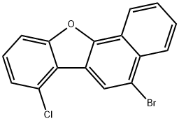 Benzo[b]naphtho[2,1-d]furan, 5-bromo-7-chloro-