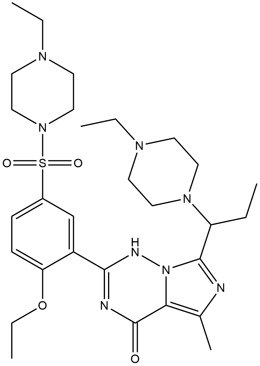 Sildenafil Impurity 78 Struktur