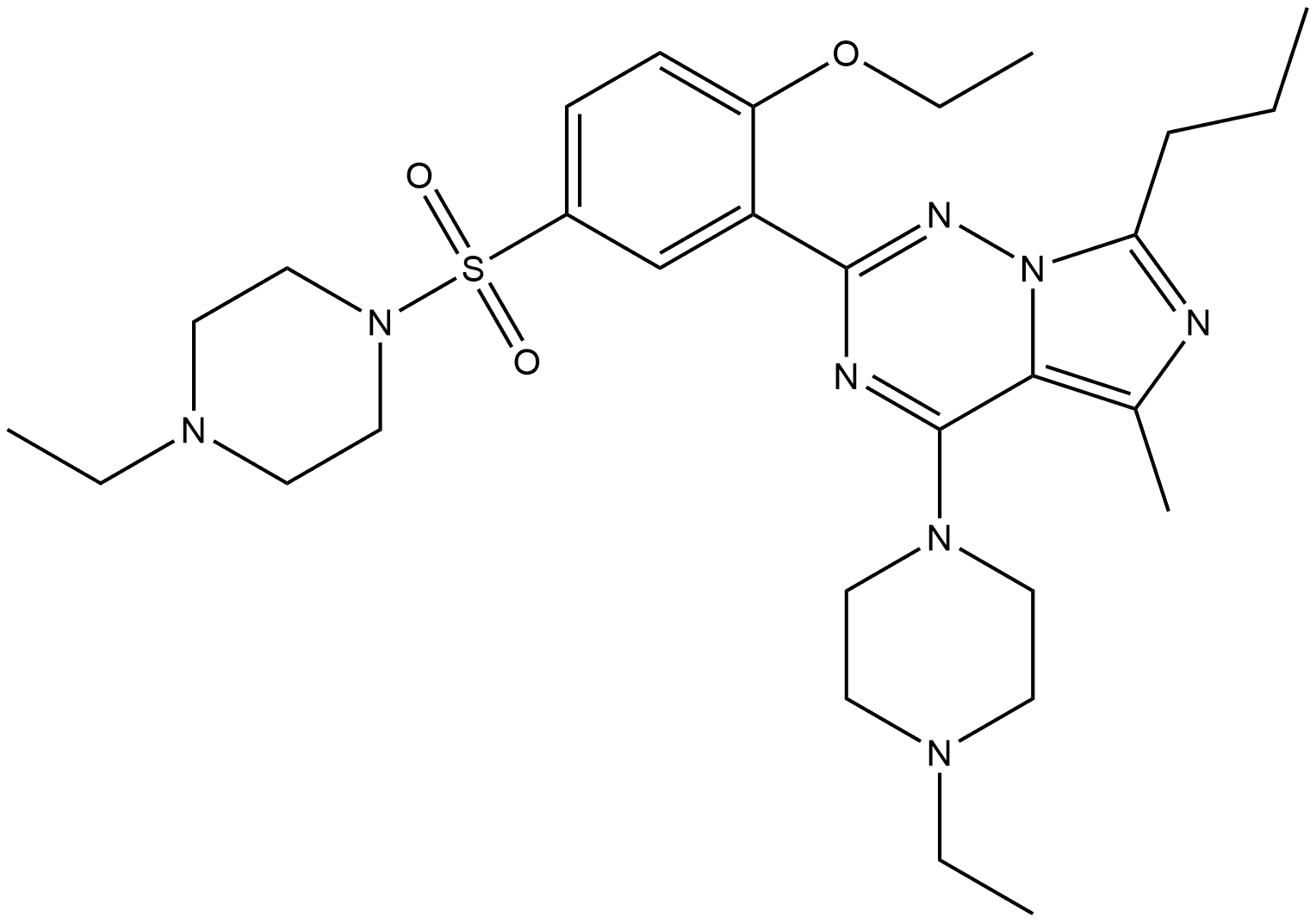 Sildenafil Impurity 77 Struktur