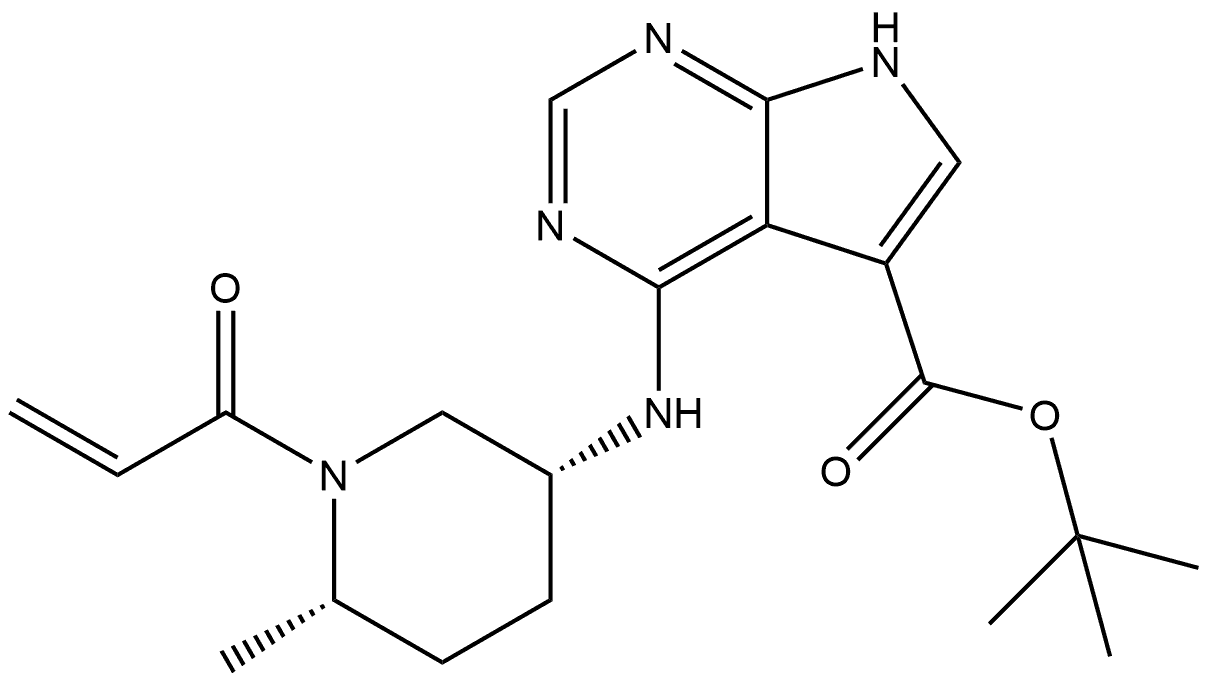 Ritlecitinib Impurity 67 Struktur