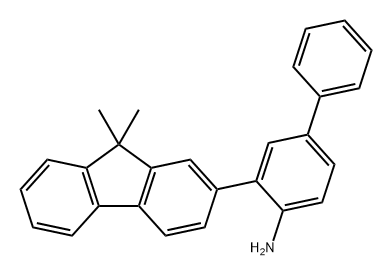 [1,1'-Biphenyl]-4-amine, 3-(9,9-dimethyl-9H-fluoren-2-yl)- Struktur