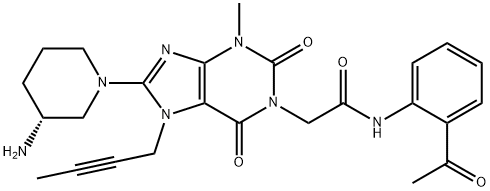 Linagliptin Impurity 7 Struktur