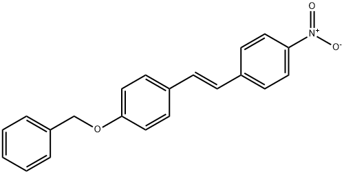 Benzene, 1-[(1E)-2-(4-nitrophenyl)ethenyl]-4-(phenylmethoxy)-