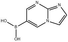 Boronic acid, B-imidazo[1,2-a]pyrimidin-6-yl- Struktur