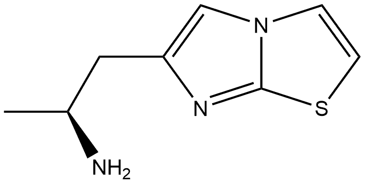 (S)-1-(imidazo[2,1-b]thiazol-6-yl)propan-2-amine Struktur