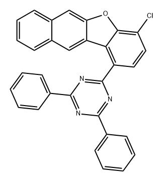 1,3,5-Triazine, 2-(4-chlorobenzo[b]naphtho[2,3-d]furan-1-yl)-4,6-diphenyl-