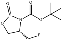 tert-butyl (S)-4-(fluoromethyl)-1,2,3-oxathiazolidine-3-carboxylate 2,2-dioxide