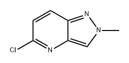 2H-Pyrazolo[4,3-b]pyridine, 5-chloro-2-methyl- Struktur