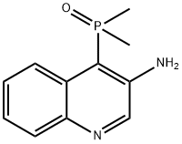 3-Quinolinamine, 4-(dimethylphosphinyl)- Struktur