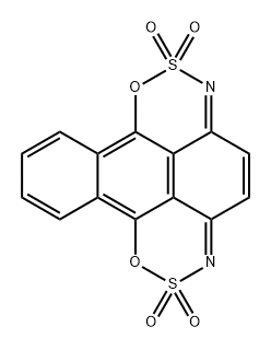 Anthra[1,9-de:4,10-d'e']bis[1,2,3]oxathiazine 2,2,7,7-tetraoxide