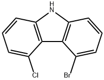 9H-Carbazole, 4-bromo-5-chloro- Struktur