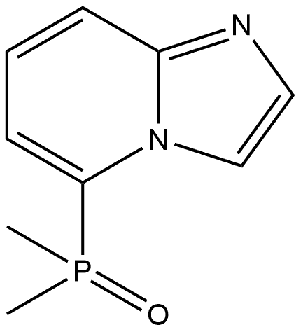 5-dimethylphosphorylimidazo[1,2-a]pyridine Struktur