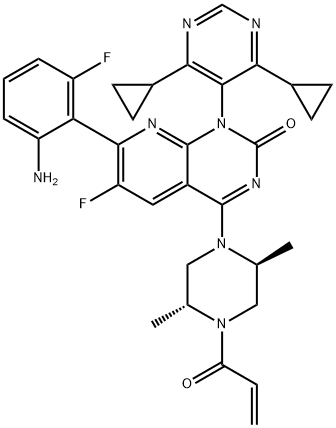 Garsorasib Struktur