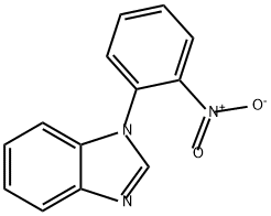 1H-Benzimidazole, 1-(2-nitrophenyl)- Struktur