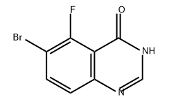 4(3H)-Quinazolinone, 6-bromo-5-fluoro- Struktur