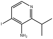 3-Pyridinamine, 4-iodo-2-(1-methylethyl)- Struktur