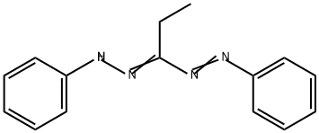 1-Propanone, 1-(2-phenyldiazenyl)-, 2-phenylhydrazone Struktur