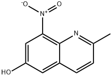 6-Quinolinol, 2-methyl-8-nitro-