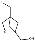 2-Oxabicyclo[2.1.1]hexane-1-methanol, 4-(fluoromethyl)- Struktur