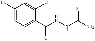 Benzoic acid, 2,4-dichloro-, 2-(aminothioxomethyl)hydrazide