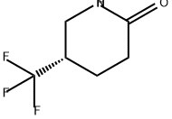 2-Piperidinone, 5-(trifluoromethyl)-, (5S)- Struktur