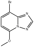 [1,2,4]Triazolo[1,5-a]pyridine, 8-bromo-5-methoxy- Struktur