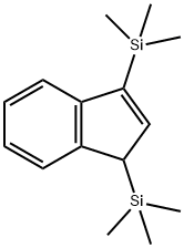 1H-Indene, 1,3-bis(trimethylsilyl)- Struktur