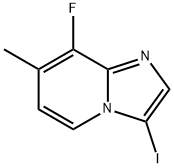 Imidazo[1,2-a]pyridine, 8-fluoro-3-iodo-7-methyl- Struktur