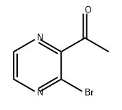 Ethanone, 1-(3-bromo-2-pyrazinyl)- Struktur