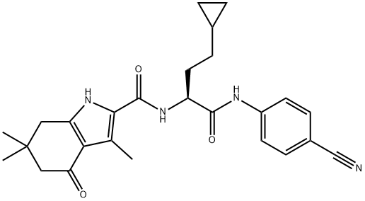 化合物 RK-701 結(jié)構(gòu)式