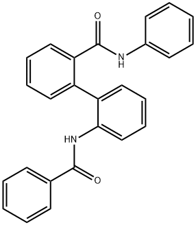 N,N'-2,2'-biphenyldiyldibenzamide Struktur