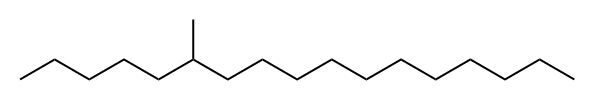 Heptadecane, 6-methyl- Struktur