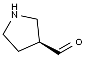 3-Pyrrolidinecarboxaldehyde, (3S)- Struktur