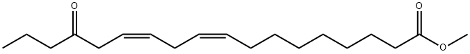 9,12-Octadecadienoic acid, 15-oxo-, methyl ester, (9Z,12Z)- Struktur