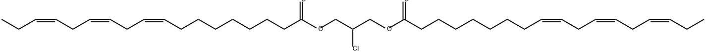 1,3-Dilinolenoyl-2-chloropropanediol Struktur