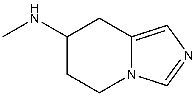 5,6,7,8-Tetrahydro-N-methylimidazo[1,5-a]pyridin-7-amine Struktur