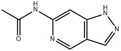 Acetamide, N-1H-pyrazolo[4,3-c]pyridin-6-yl- Struktur