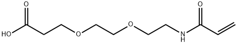 Allyl-CONH-PEG2-COOH Struktur