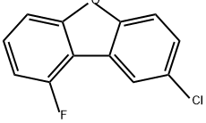 Dibenzofuran, 8-chloro-1-fluoro- Struktur