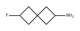 Spiro[3.3]heptan-2-amine, 6-fluoro- Struktur