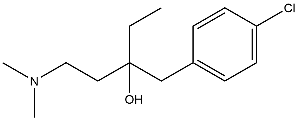 Clobutinol Impurity 1 Struktur