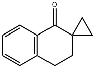 Spiro[cyclopropane-1,2'(1'H)-naphthalen]-1'-one, 3',4'-dihydro- Struktur