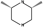 Piperazine, 2,6-dimethyl-, (2R,6S)- Struktur