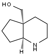 4aH-Cyclopenta[b]pyridine-4a-methanol, octahydro-, (4aR,7aS)-rel- Struktur