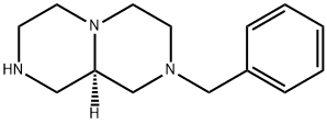 (9aR)-Octahydro-2-(phenylmethyl)-2H-pyrazino[1,2-a]pyrazine Struktur