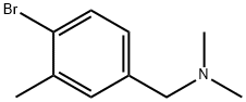 Benzenemethanamine, 4-bromo-N,N,3-trimethyl- Struktur