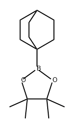 1,3,2-Dioxaborolane, 2-bicyclo[2.2.2]oct-1-yl-4,4,5,5-tetramethyl- Struktur