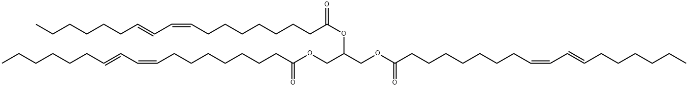 Tri-9(Z),11(E)-Octadecadienoin Struktur