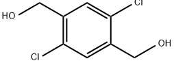 1,4-Benzenedimethanol, 2,5-dichloro- Struktur