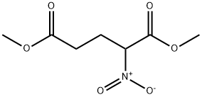 Pentanedioic acid, 2-nitro-, 1,5-dimethyl ester Struktur